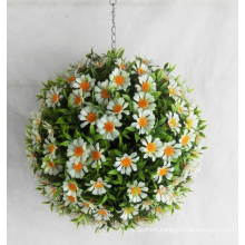 Beautiful cheap colorful artificial flower ball for decoration home